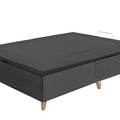 Pata tripode madera nogal 13cm