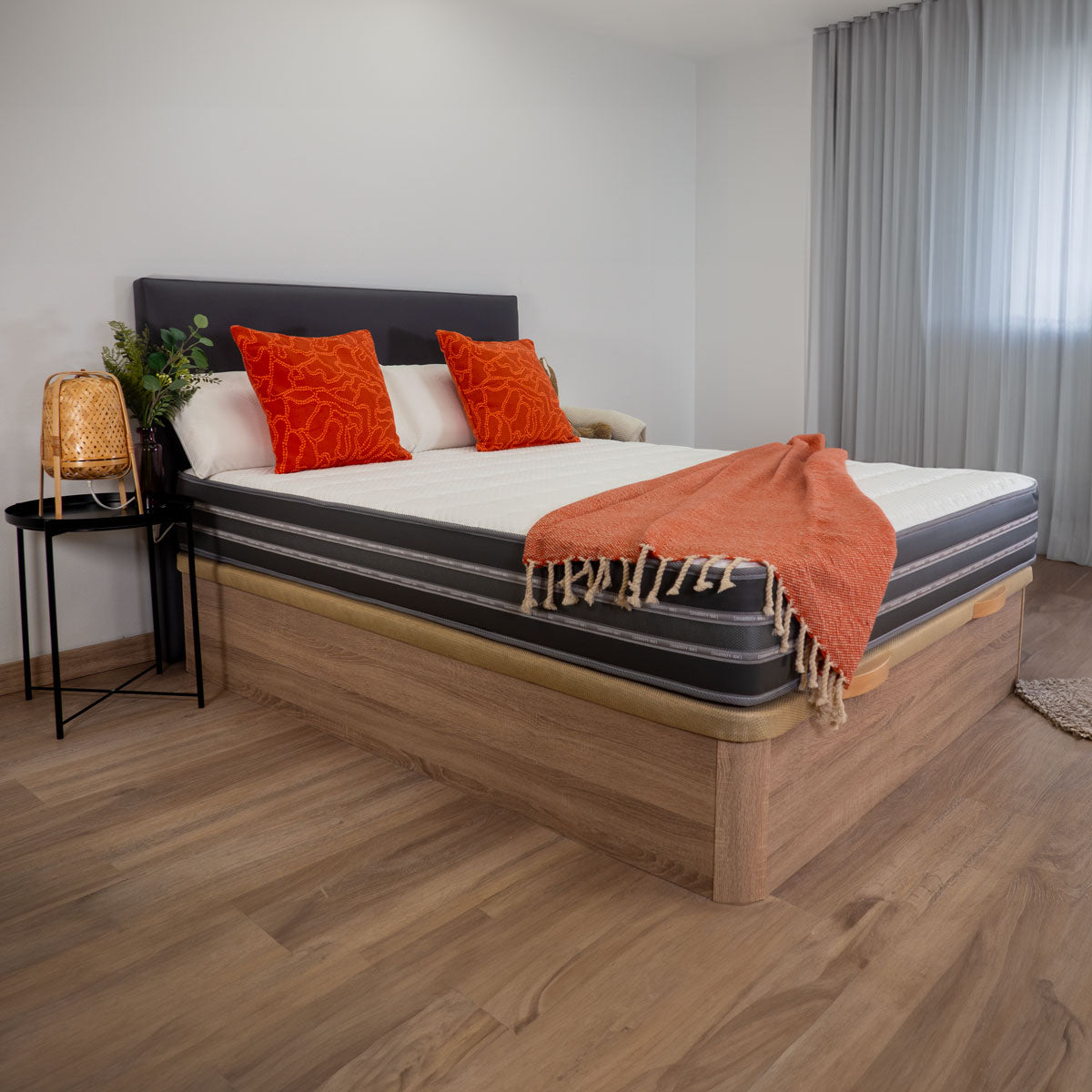 Pack Canapé Madera Essential + Colchón Bali