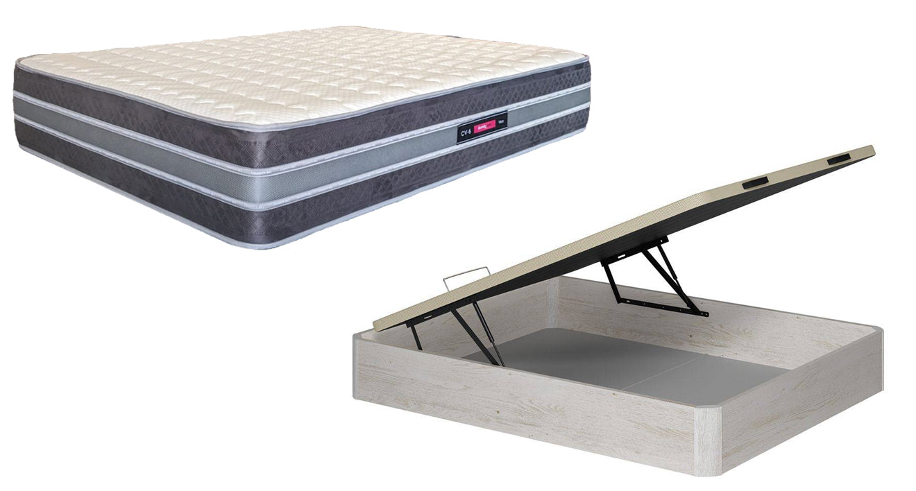 Pack Canapé Madera Essential + Colchón CV6