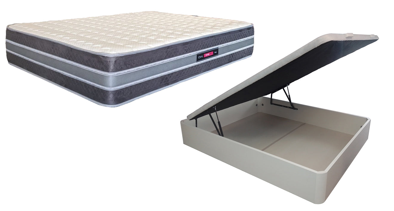 Pack Canapé Madera Essential + Colchón CV6