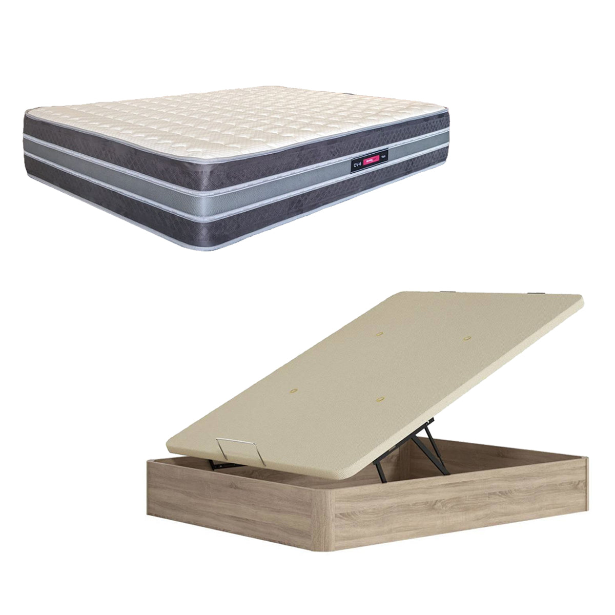 Pack Canapé Madera Essential + Colchón CV6