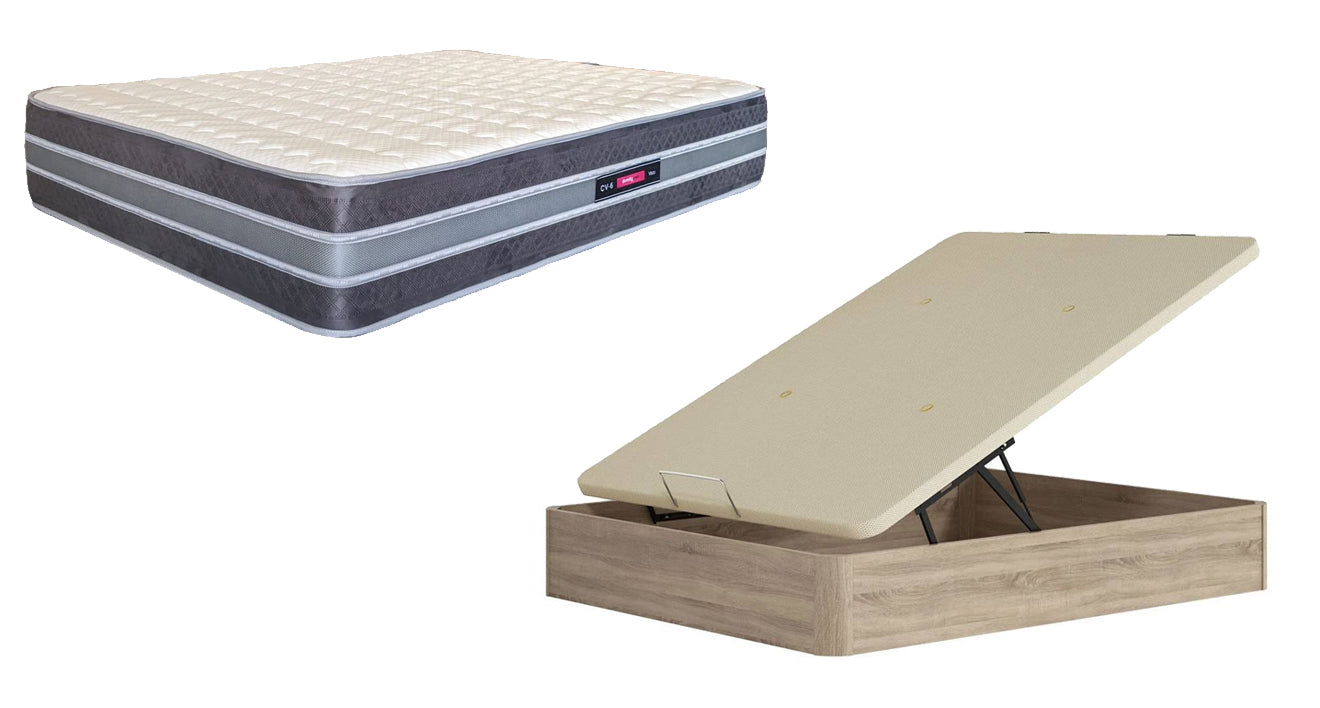 Pack Canapé Madera Essential + Colchón CV6