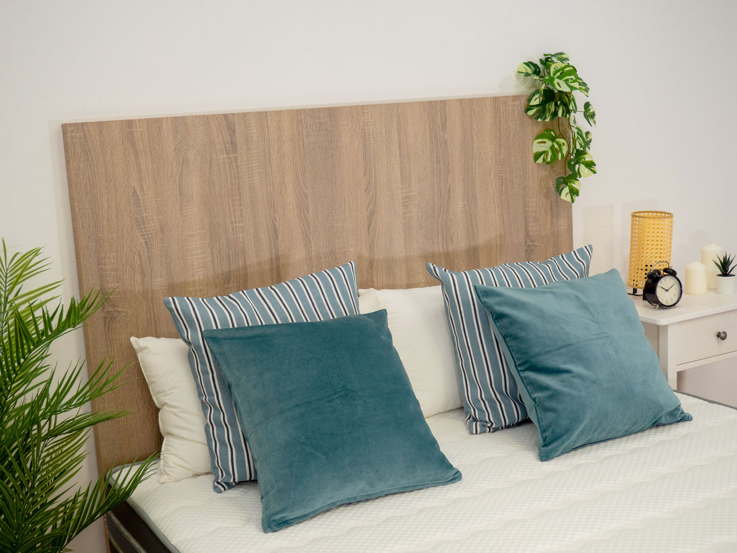 Pack Canapé Essential + Colchón Bali + Cabecero Oria