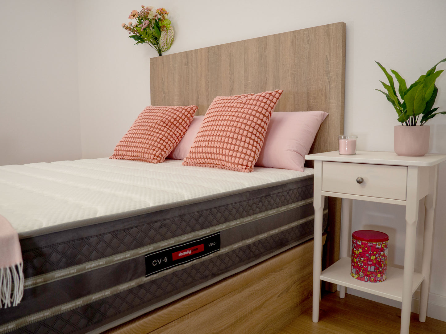 Pack Canapé Essential + Colchón CV6 + Cabecero Oria