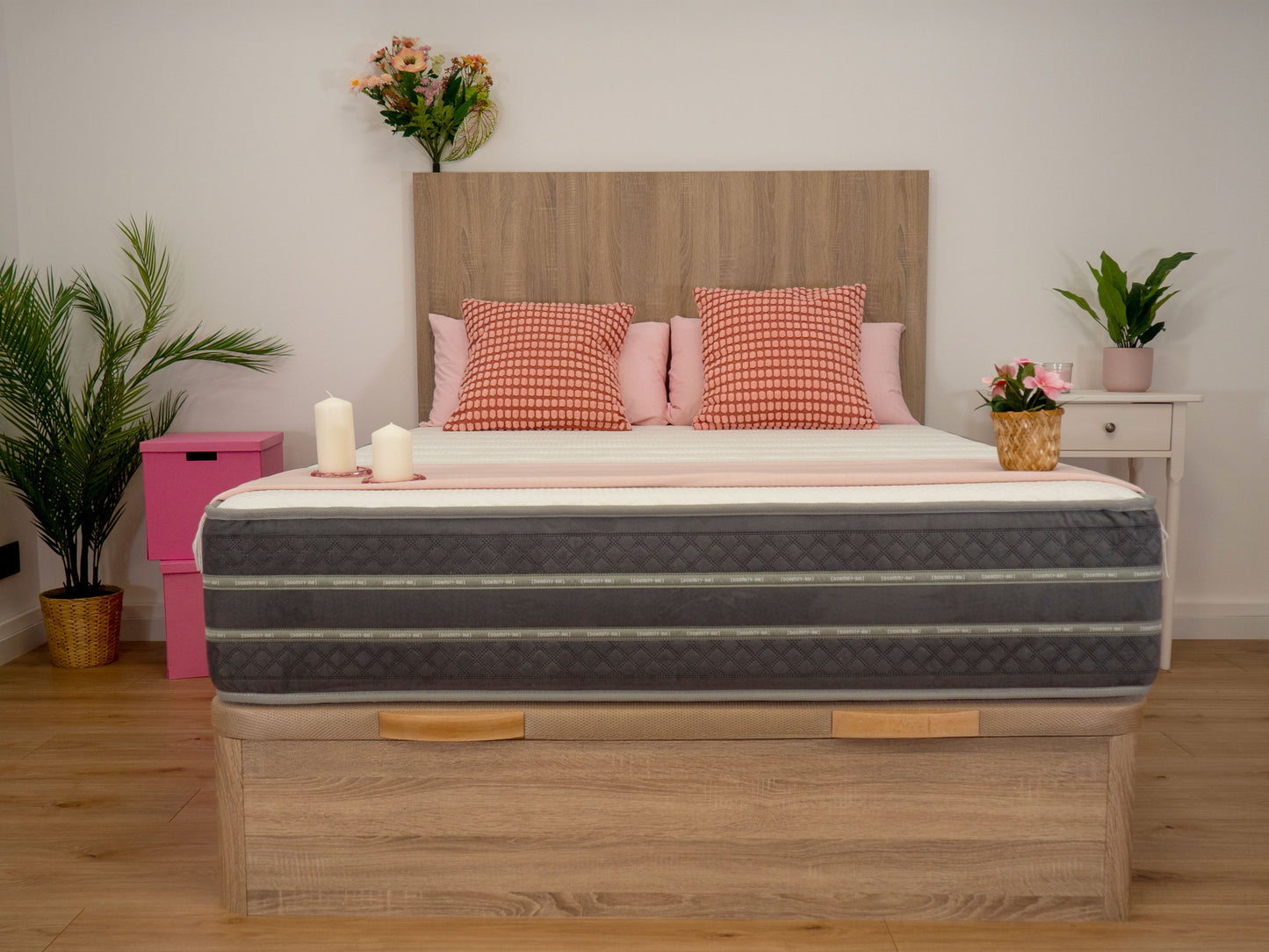 Pack Canapé Essential + Colchón CV6 + Cabecero Oria