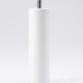 Pata Cilíndrica Madera Blanca 15cm