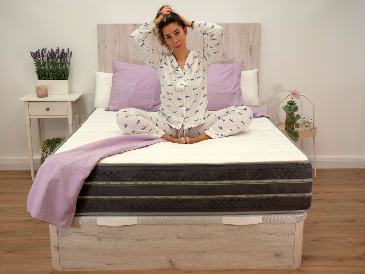 Pack Canapé Essential + Colchón CV6 + Cabecero Oria