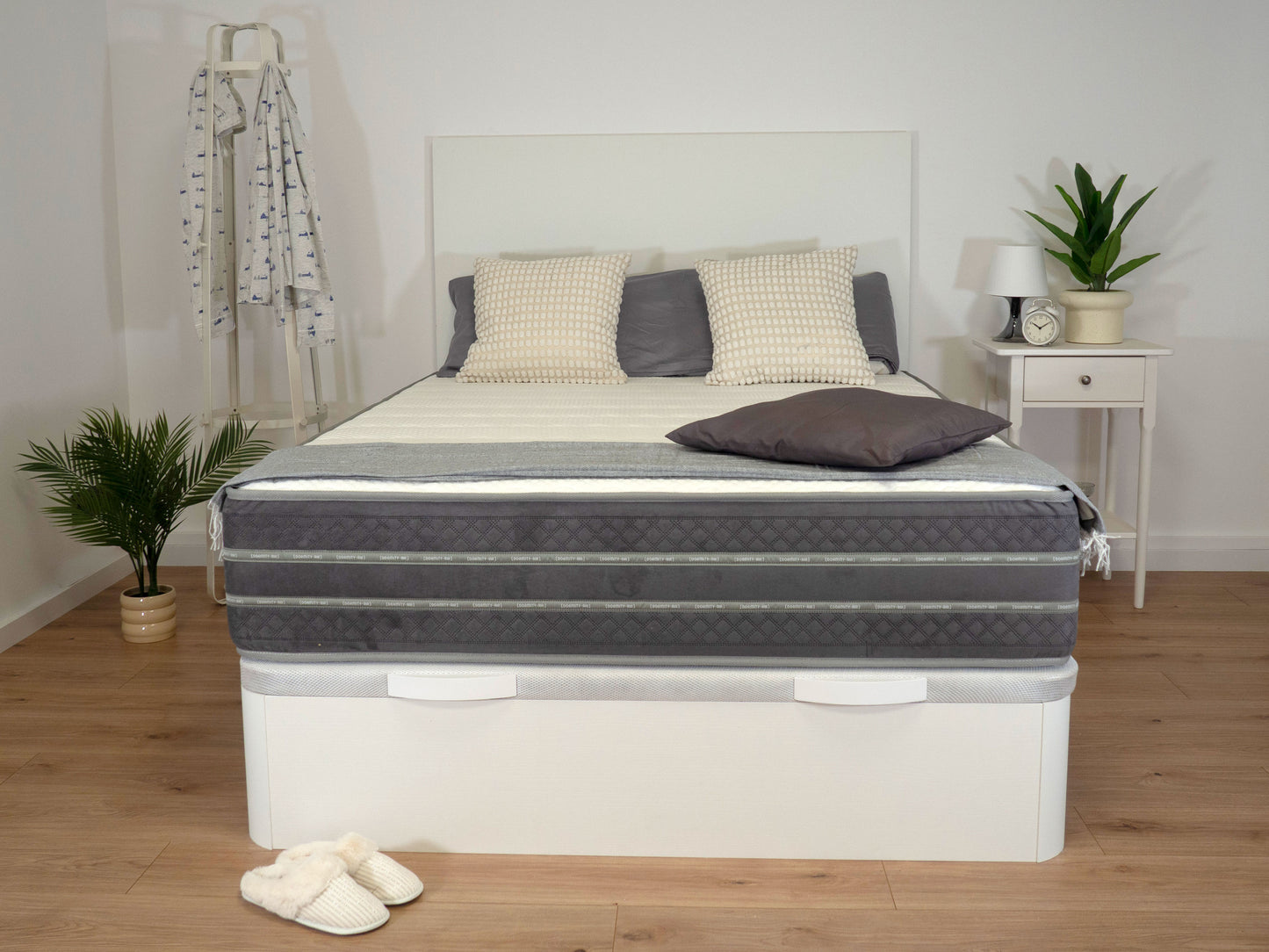 Pack Canapé Essential + Colchón CV6 + Cabecero Oria