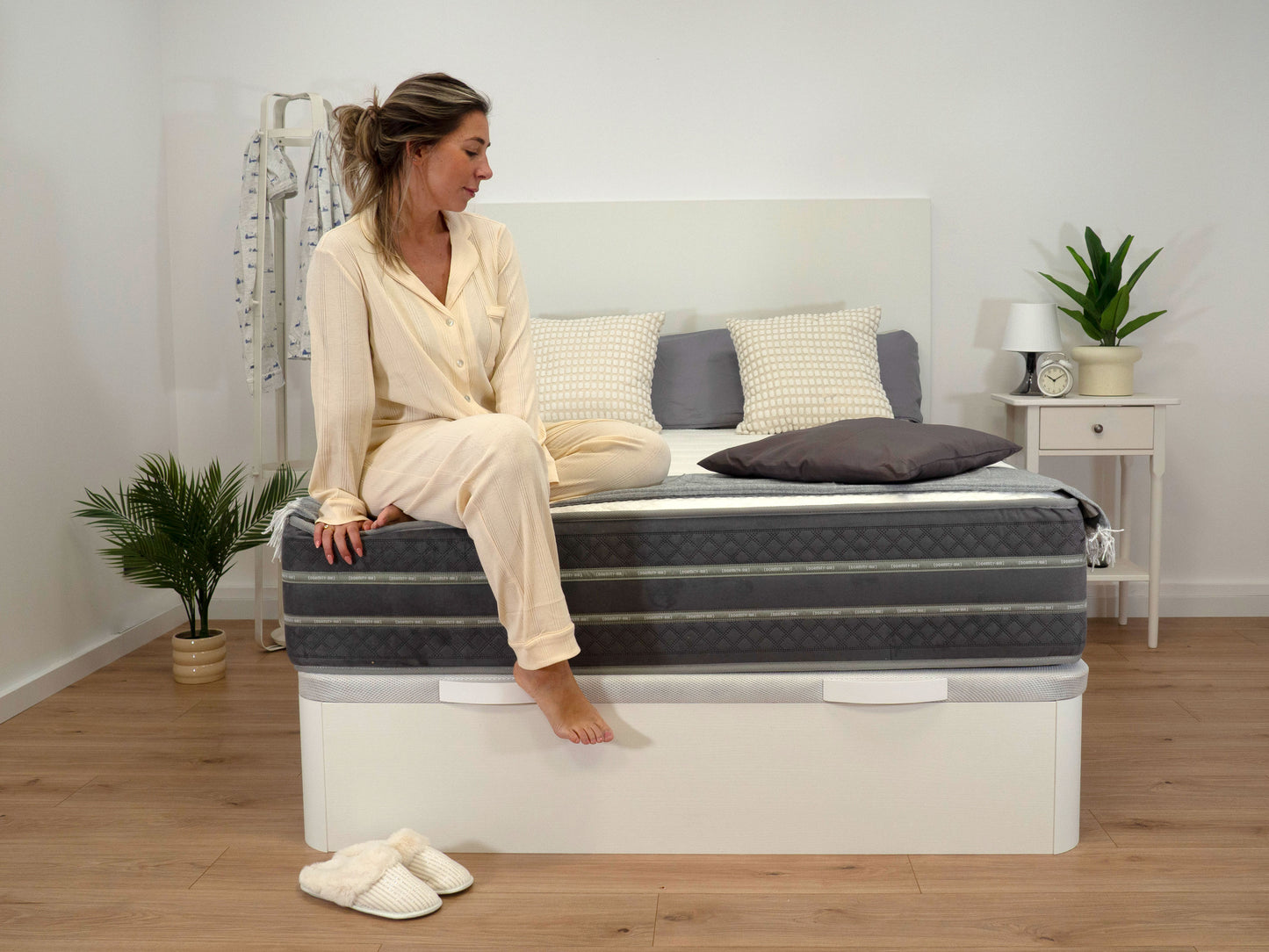 Pack Canapé Essential + Colchón CV6 + Cabecero Oria